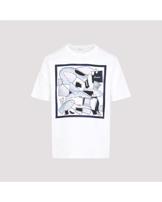 Berluti White Cotton T-Shirt for men