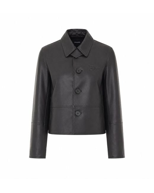 Zadig & Voltaire Black Jackets Polyester
