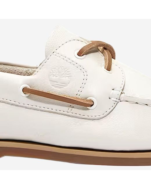 Timberland Metallic Loafers Classic Boat Leather