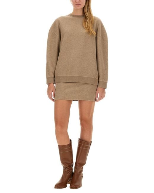 Max Mara Natural Jersey Elvira Wool Jumpers