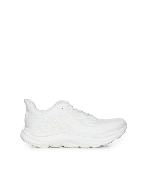 Hoka One One White Sneakers Polyester for men