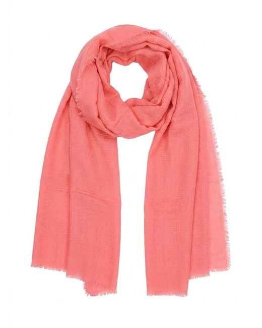 Givenchy Pink Cashmere Scarf for men