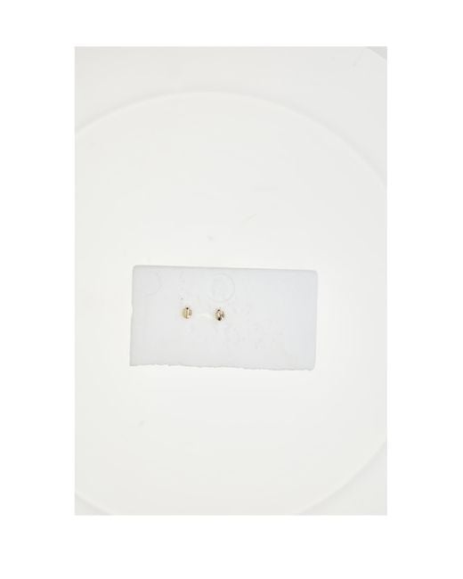 Dior White Earrings Lady Spark Brass