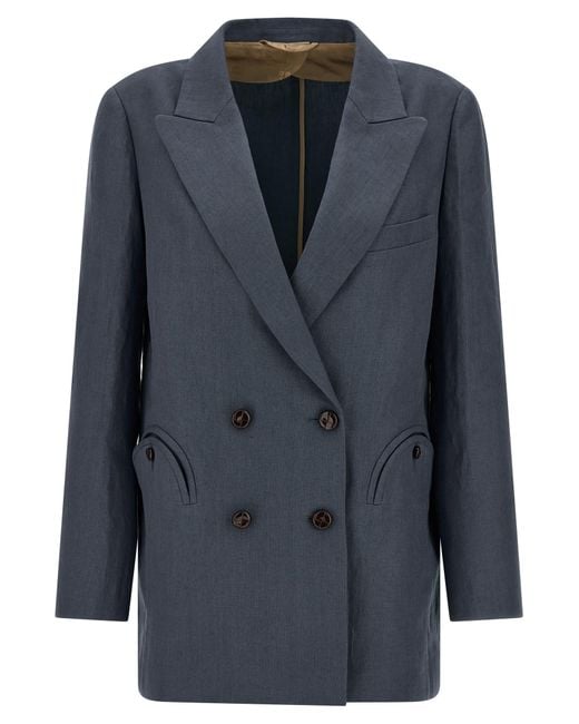 Blazé Milano Blue Blazé Milano 'Midday Sun Everyday' Blazer