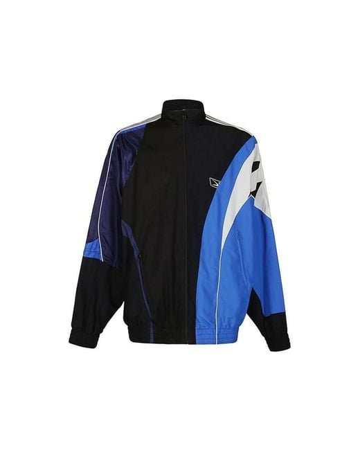 Balenciaga Blue Windbreaker Jacket for men