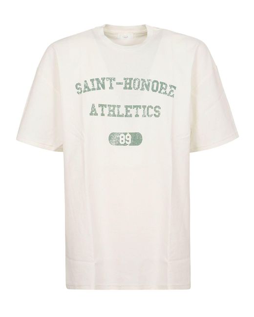 1989 STUDIO White Saint Honore Athletics T-Shirt for men