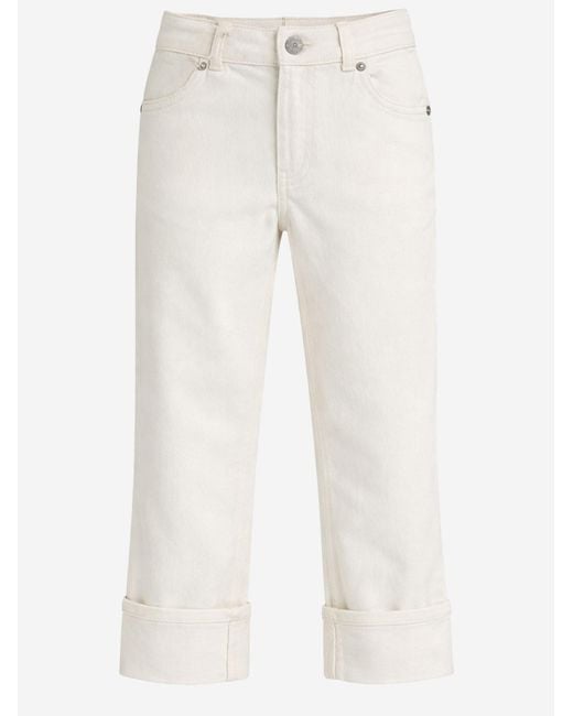 Gucci White Cotton Denim Jeans Trousers for men