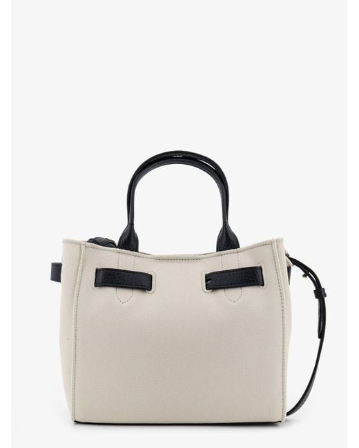 Tom Ford Natural Handbag Audrey Canvas Canvas/Leather Handbags