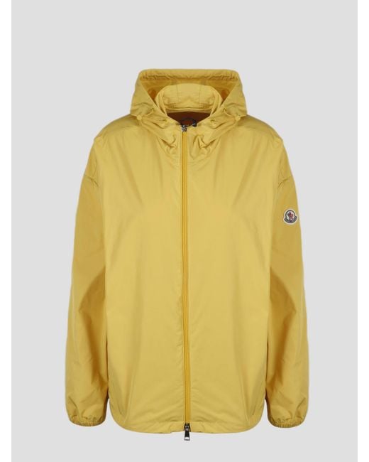 Moncler Yellow Tyx Rain Jacket