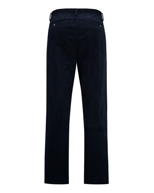 Polo Ralph Lauren Blue Corduroy Trousers for men