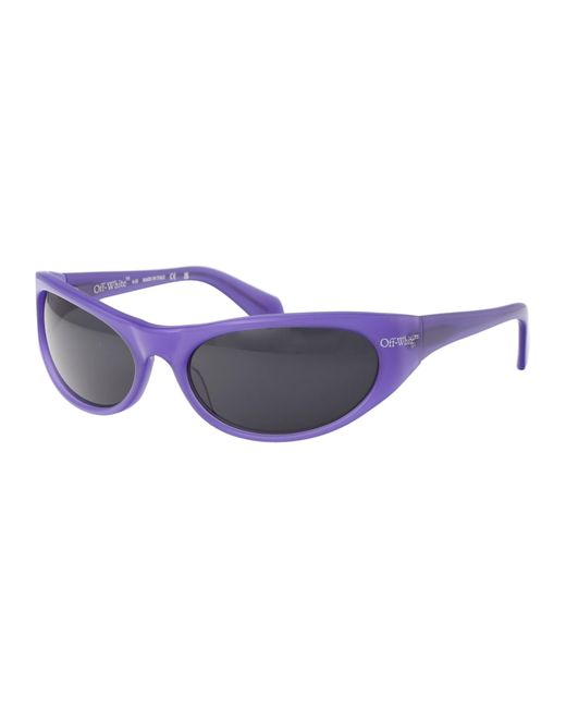 Off-White c/o Virgil Abloh Blue Sunglasses