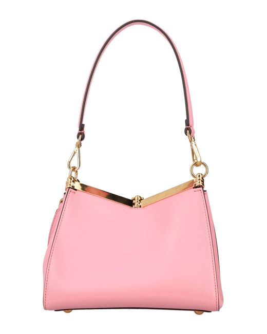Etro Pink Vela Small Hand Bag