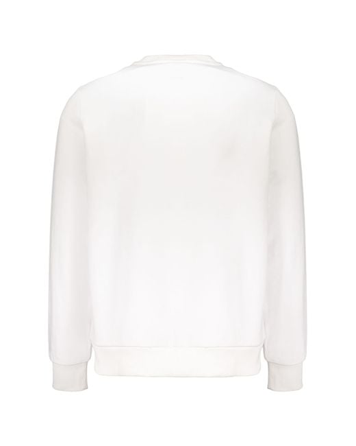 DIESEL White Modern Colorful Printed Lightweight Sweatshirt for men