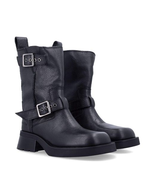 Miista Blue Renate Buckle Boots