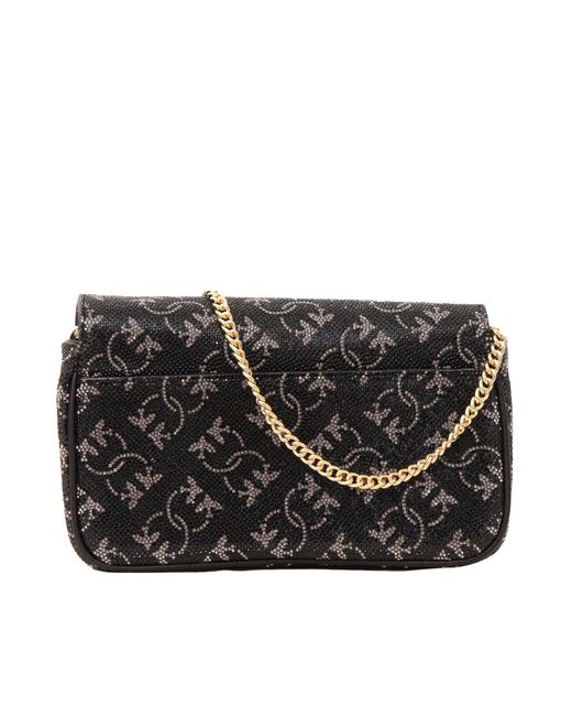 Pinko Black Love One Pocket Bag