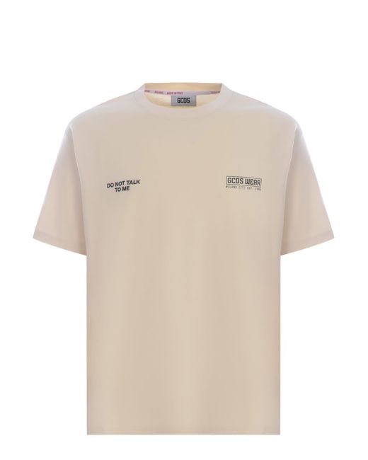 Gcds Natural T-Shirts And Polos for men