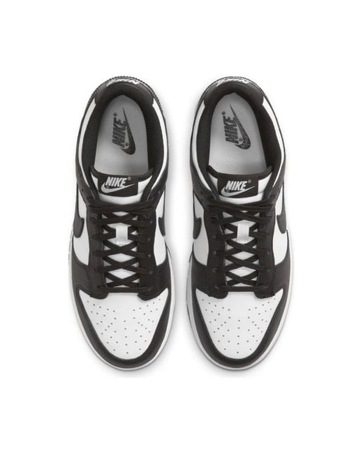 Nike White Dunk Low Panda Sneakers Shoes