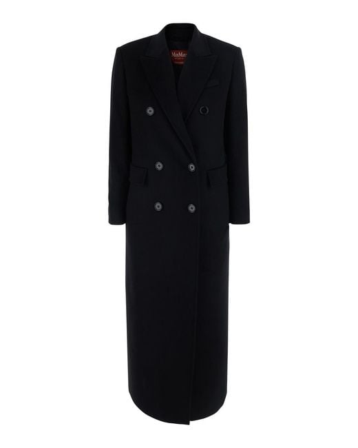 Max Mara Black Wool Coat Msteffige