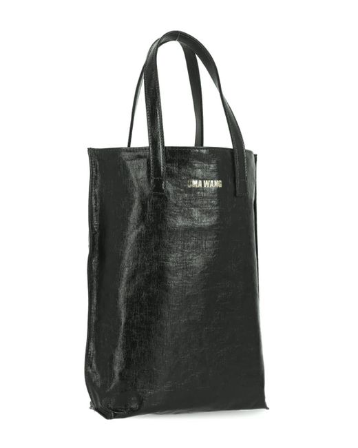 Uma Wang Black Medium Case Canvas Bag