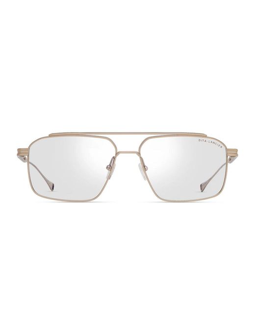 Dita Lancier Metallic Lsa Dlx134 Titanio Eyewear