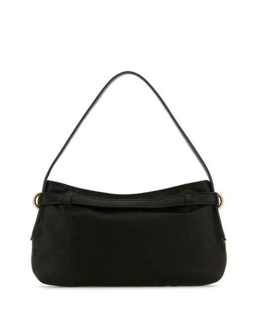 トートバッグ MIU MIU Black Nappa Leather Avenue Shoulder Bag Miu Miu Nappa Leather Avenue Shoulder Bag in Black | Lyst