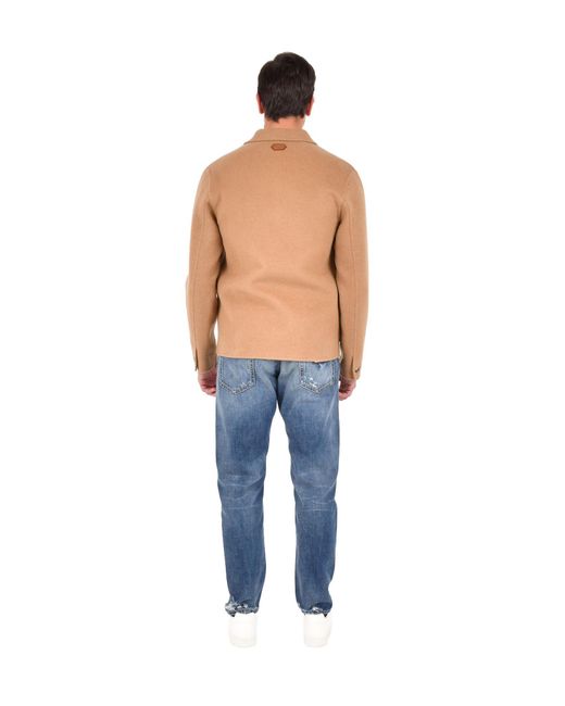 Jacob Cohen Blue Jacket for men