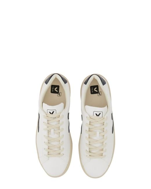 Veja White Sneaker With Logo for men