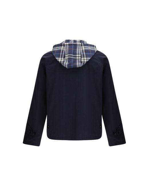 Burberry Blue Reversible Lightweight Jacket for men