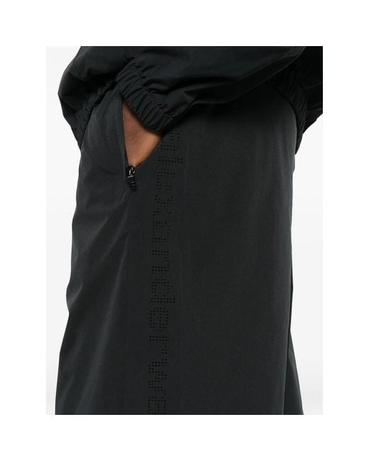 Alexander Wang Black Cropped Trousers Polyester