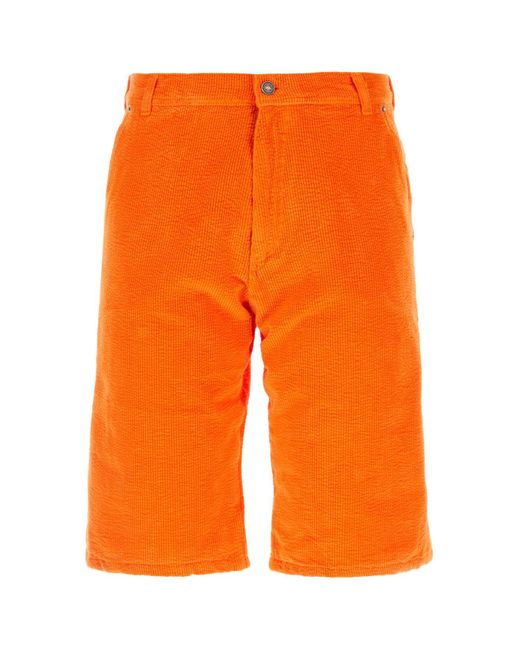 ERL Orange Shorts for men