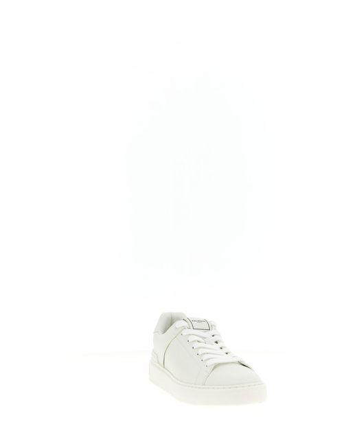 Balmain White 'B-Cout' Sneakers for men