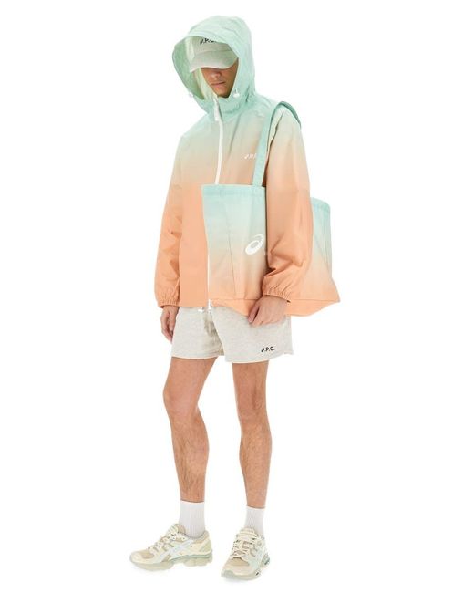 Asics Green Blouson Meadow for men