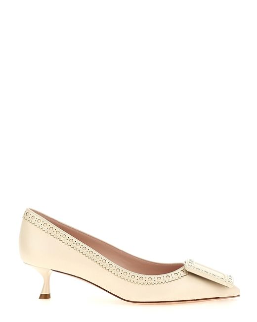 Roger Vivier Natural 'Viv' Pumps