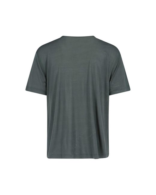 Lemaire Gray Basic T-Shirt for men