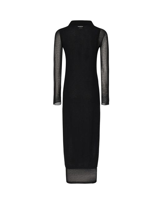 Pinko Black Midi Dress