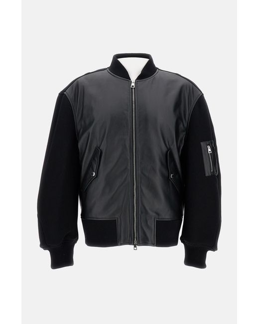 Givenchy Black Couture-Seam Bomber for men