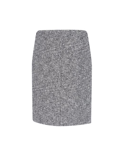 Gucci Gray Midi Skirt