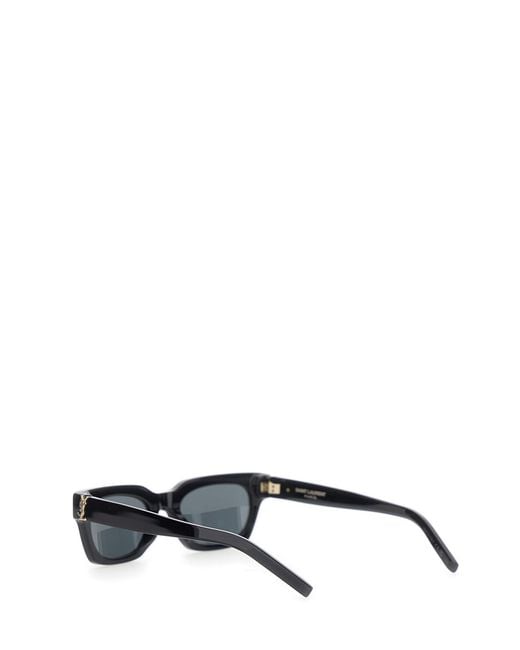 Saint Laurent Black Sunglasses Wellington Acetate
