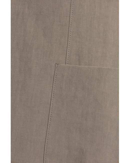 Giorgio Armani Brown Jacket With Pockets for men