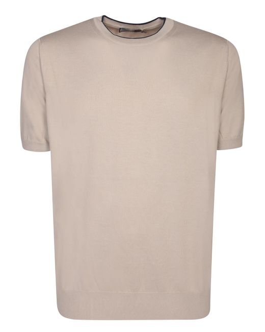 Canali Natural T-Shirts for men