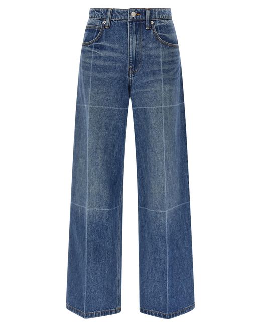 Alexander Wang Blue Faded Jeans