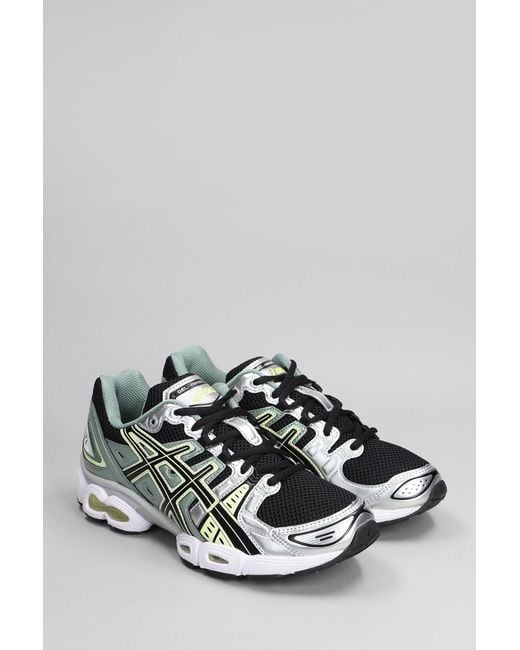 Asics Multicolor Gel-nimbus 9 Sneakers Black / Pure Silver for men