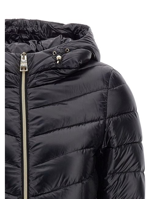 Herno Black A-shape Casual Jackets, Parka
