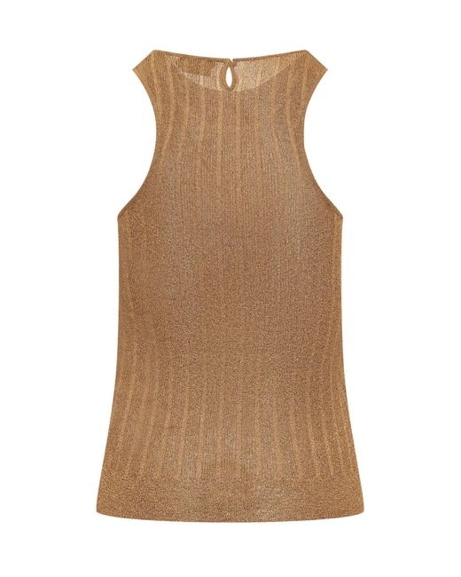 Tom Ford Brown Knitted Tops