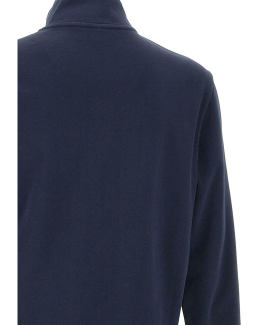Sun 68 Blue Cotton Sweatshirt for men