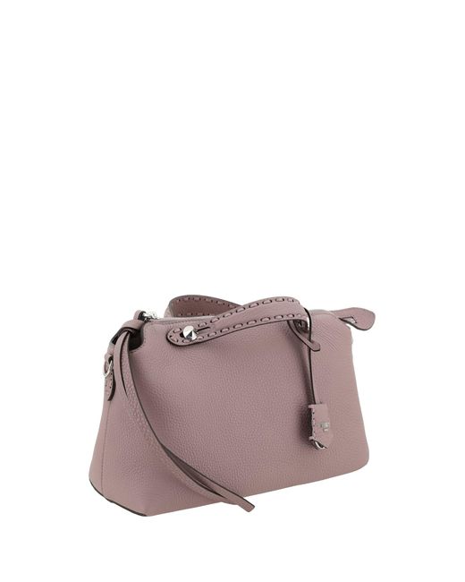 Fendi Purple By The Way Selleria Medium Shoulder Bag