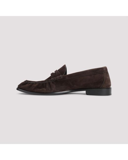 Saint Laurent Brown Le Loafers for men