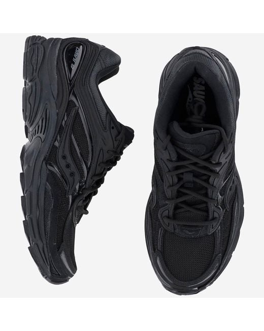 Saucony Black Lace-Up Sneakers for men