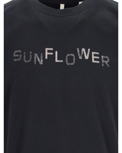 sunflower Black T-shirt for men