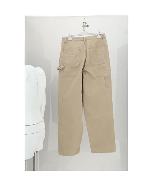 Dior Natural Jeans Carpenter Cotton for men